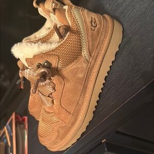 UGG Kids Chestnut Boots with Shearling Lining